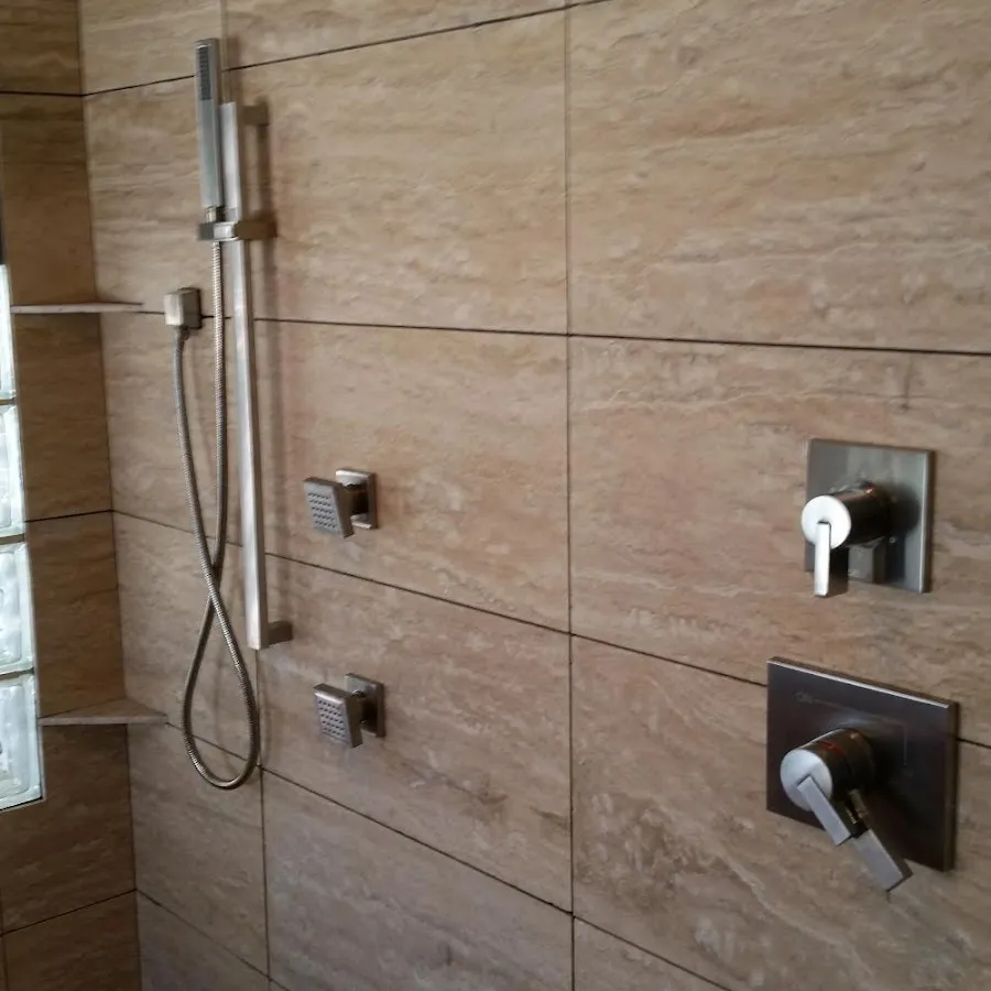 Shower fixture installation for Water Heater Replacement in Pompano Beach